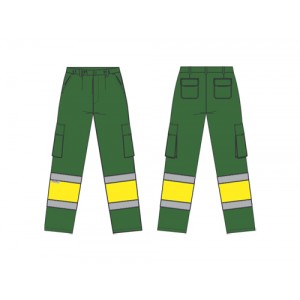 CALÇA U G.V.CLASSE I,1BALF,VERDE+AHV 